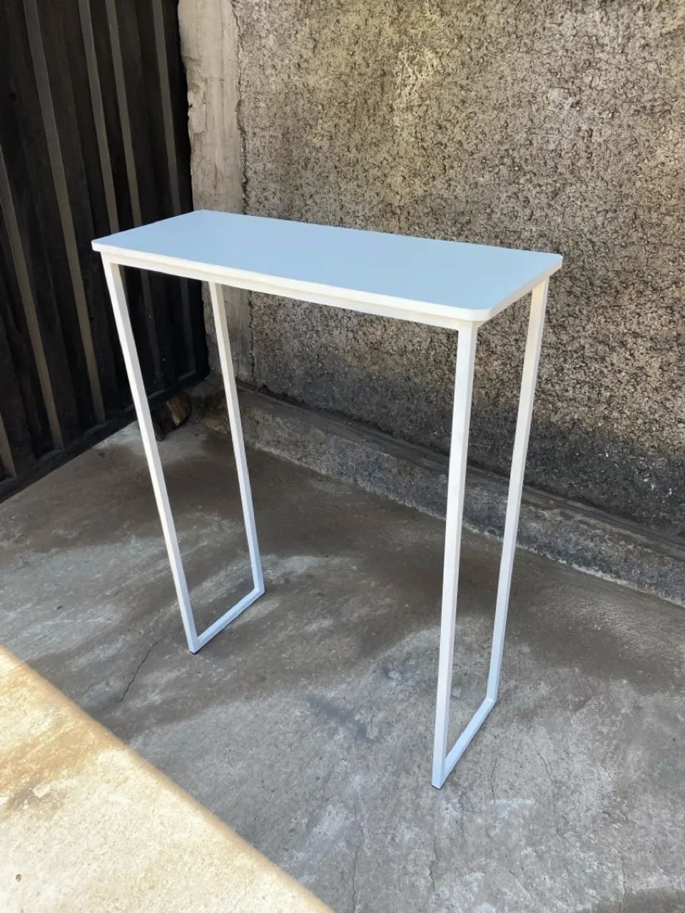 Mesa, aparador Minimalista Branca - Foto 3