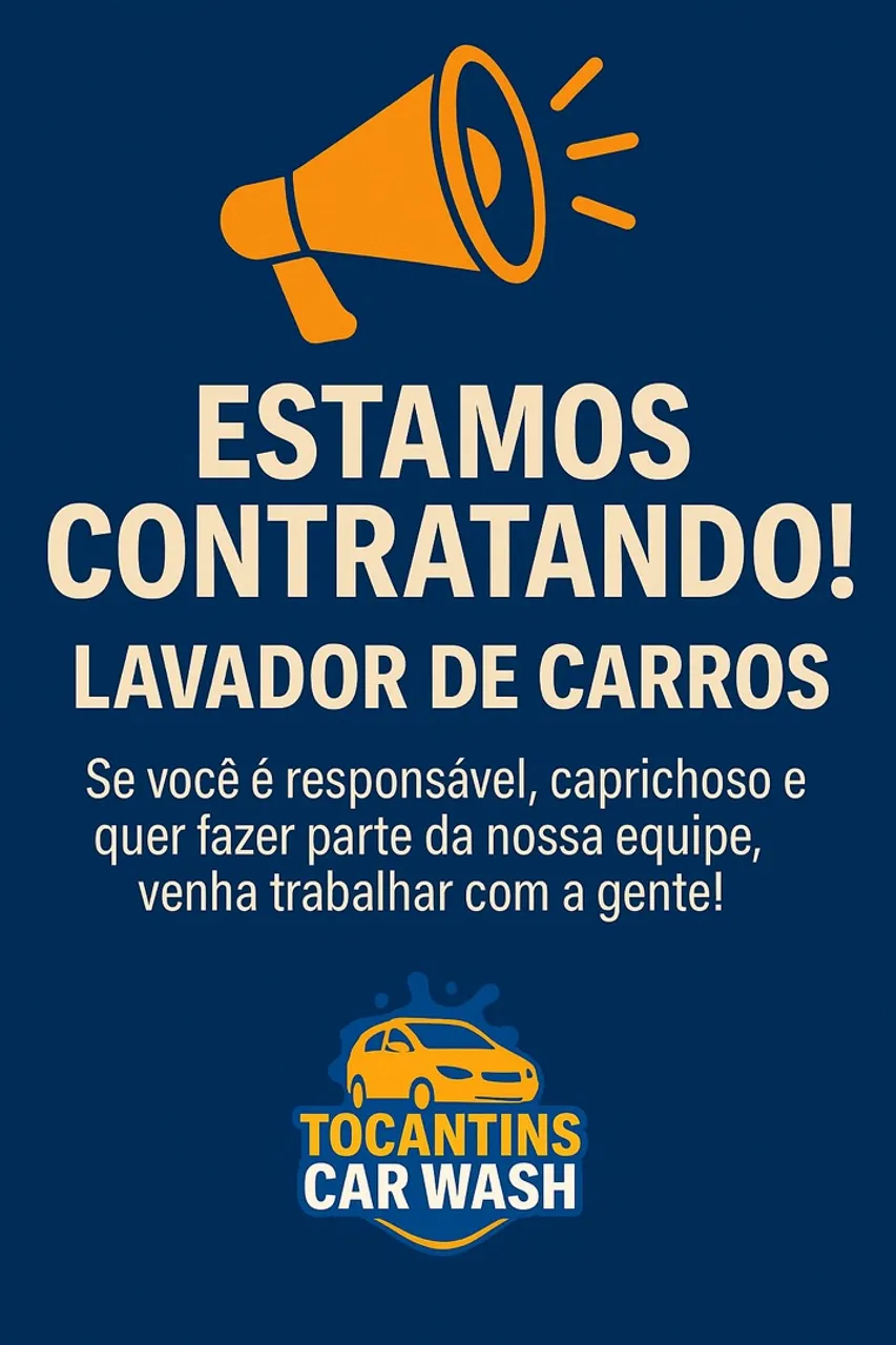 Contrato lavador de carro