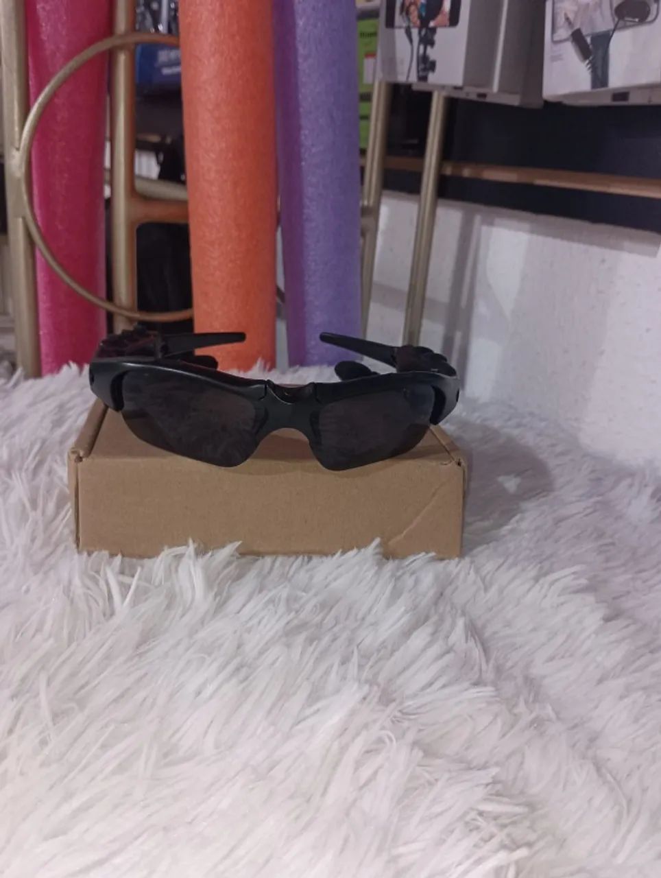 Óculos com fone Bluetooth e Lente Polarizada