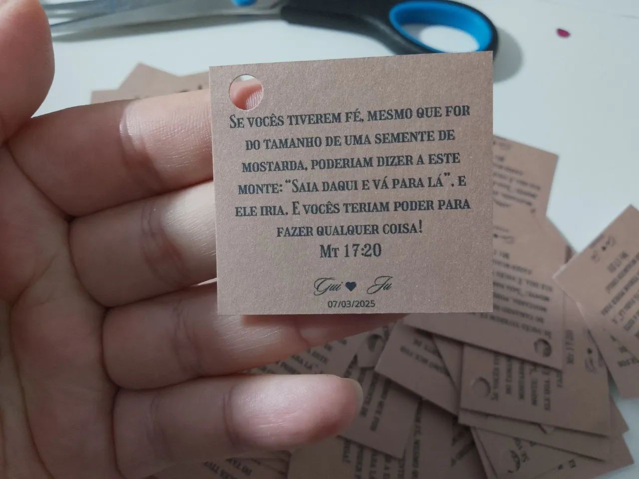 Kit 100 Tags Personalizadas - Foto 4