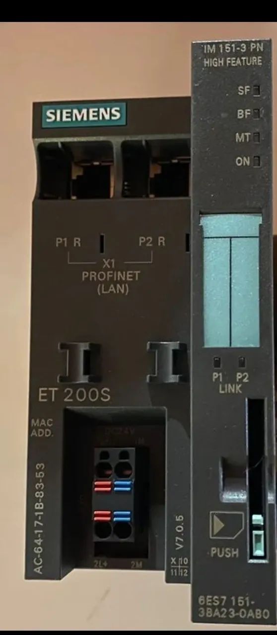 Profinet LAN Siemens ET 200S