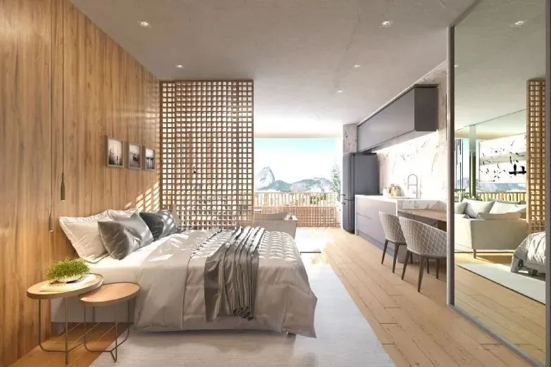 Studio com 1 quarto à venda, 38 m² Humaitá - Rio de Janeiro-RJ