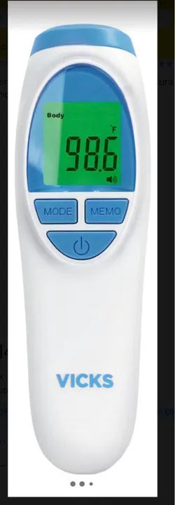 Termômetro Digital Vicks No Touch 3 em 1 - Novo - Foto 2
