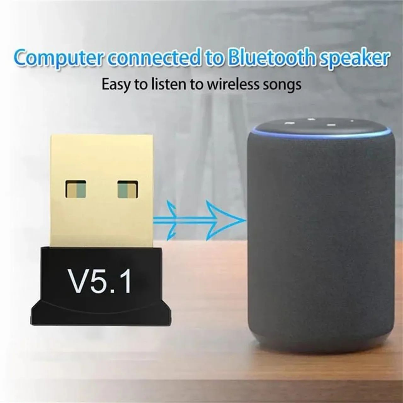 Adaptador Bluetooth 5.1 USB   - Foto 4