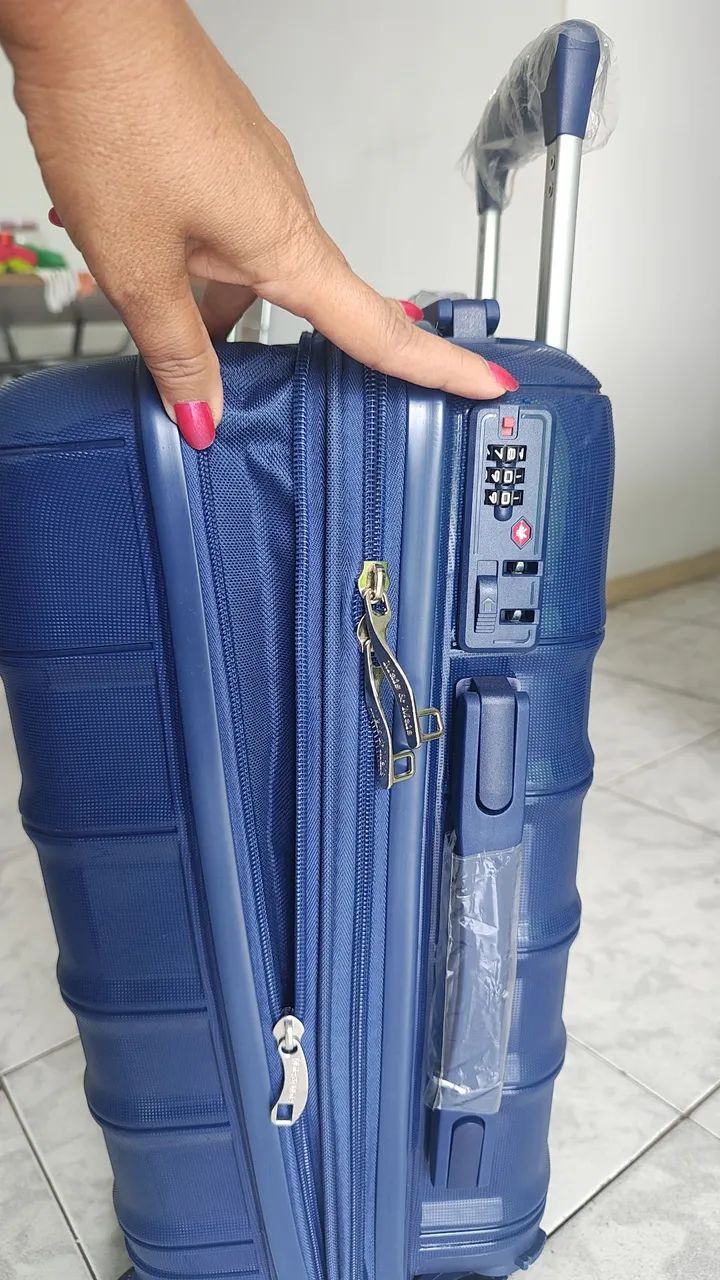 MALA COMPACTA 10KG DE BORDO NOVA 2 ZÍPER  - Foto 2