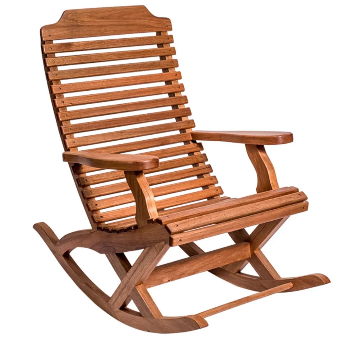Rustic Solid Wood Rocking Chair65163269190147123