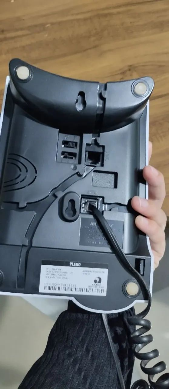 Telefone Fixo Intelbras Pleno em ótimo estado de conservação. - Foto 5