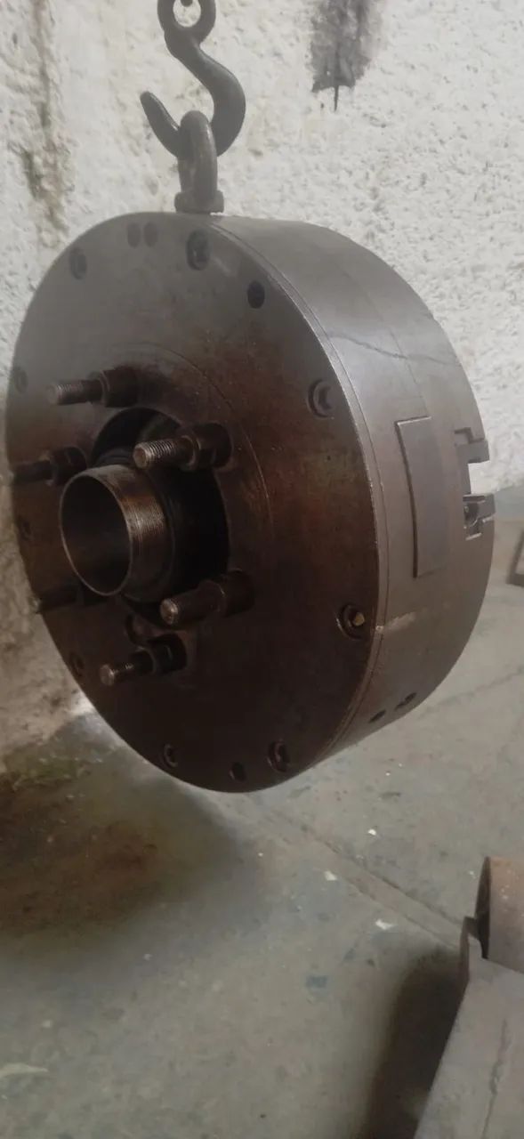 PLACA AUTOMÁTICA ROHM 500mm para Torno CNC - Alta Precisão e Força - Foto 4