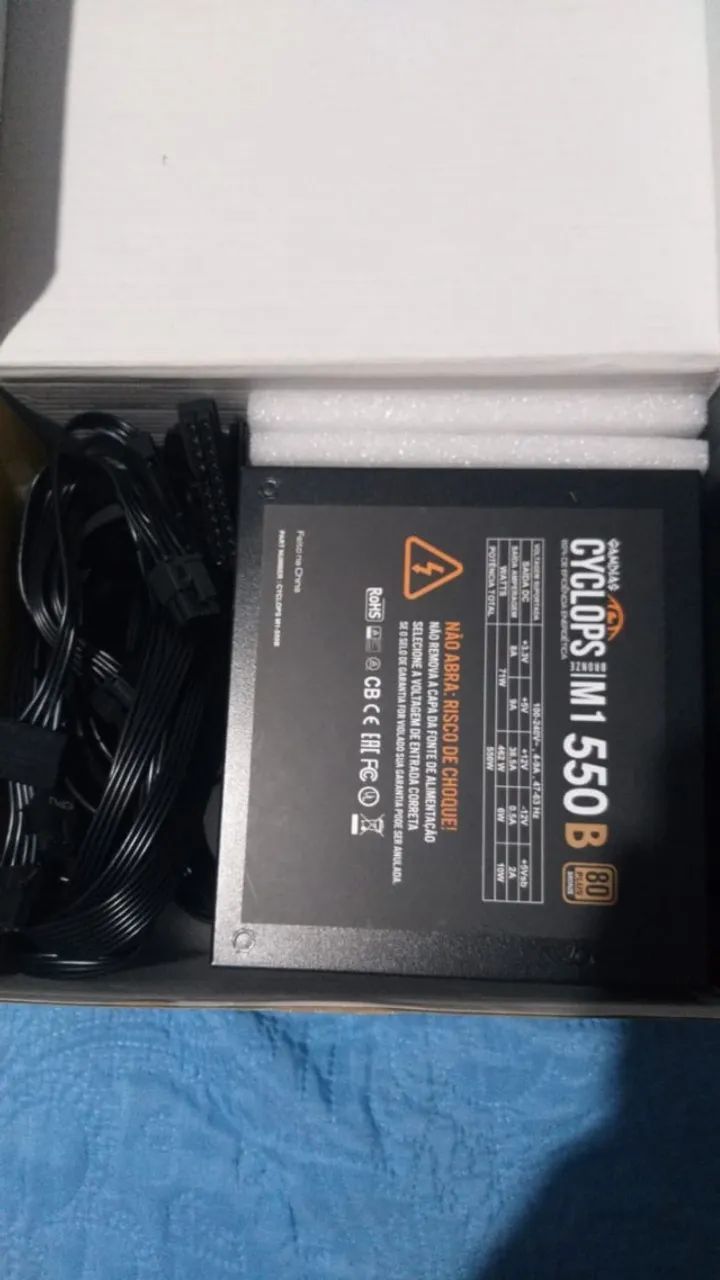 Fonte Gamdias Cyclops M1 550B