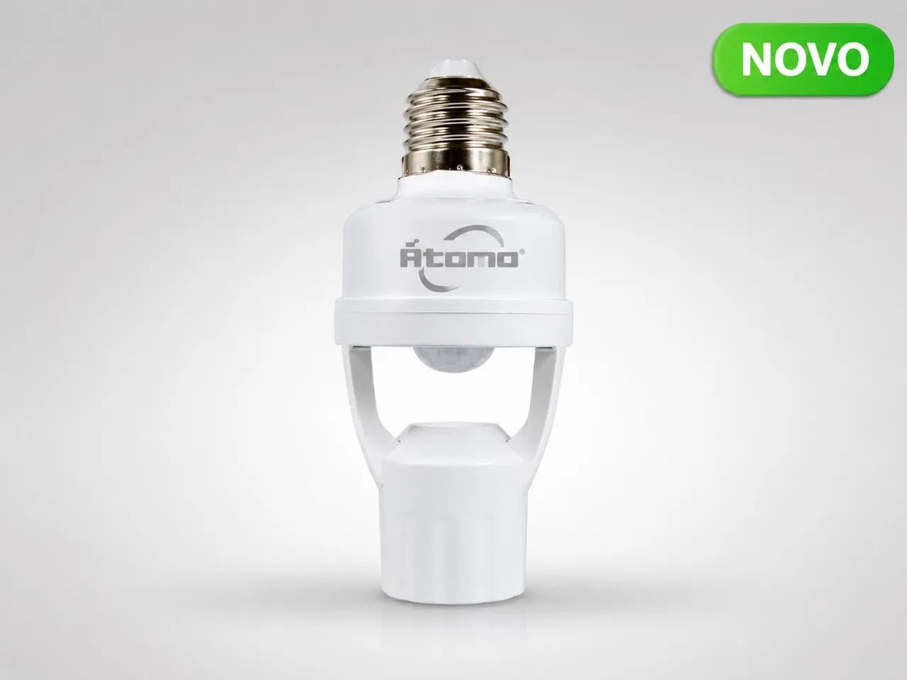 Suporte para Lâmpada com Sensor de Presença Infravermelho 360°