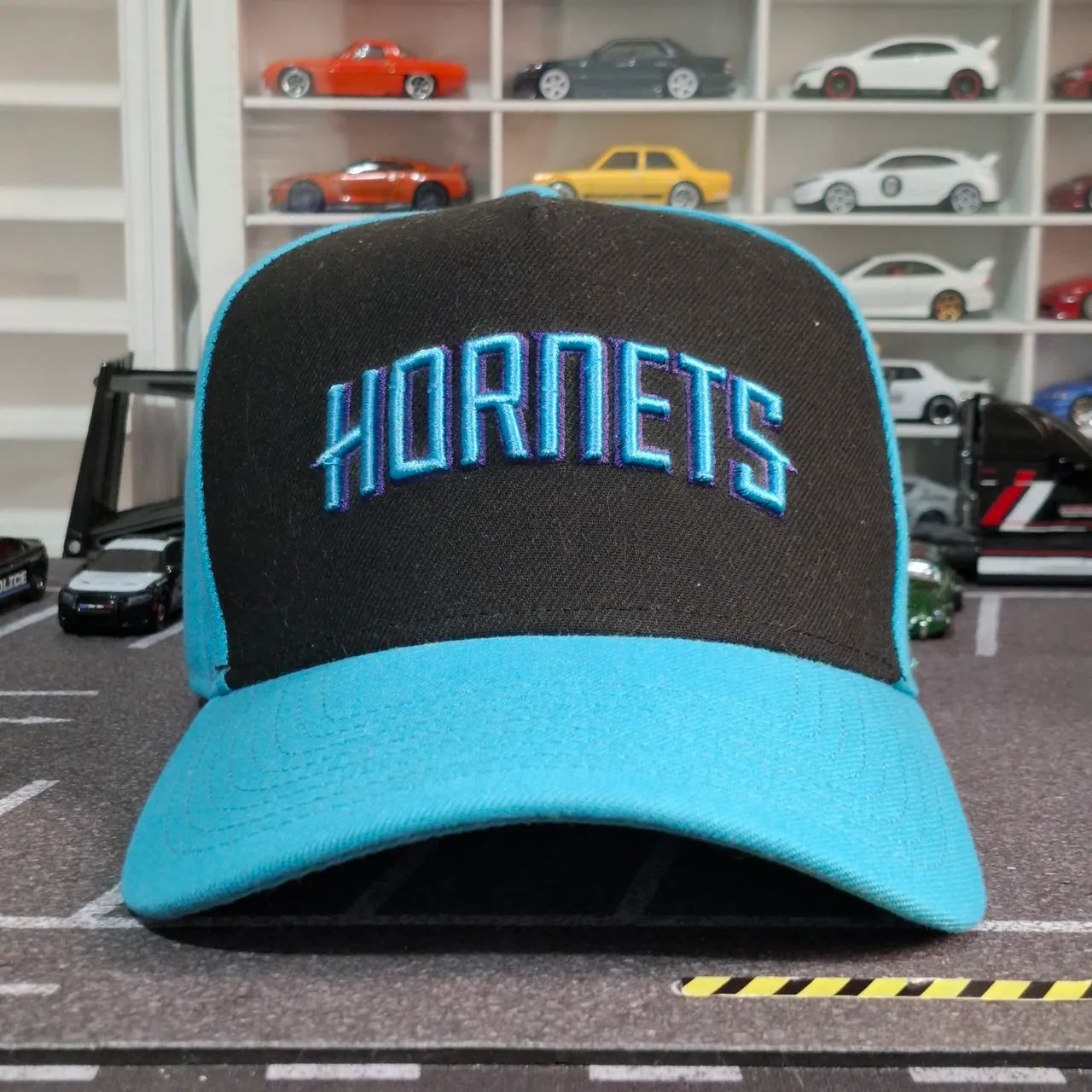 Boné New Era 9FORTY A-FRAME SNAPBACK NBA Charlotte Hornets Original  - Foto 4