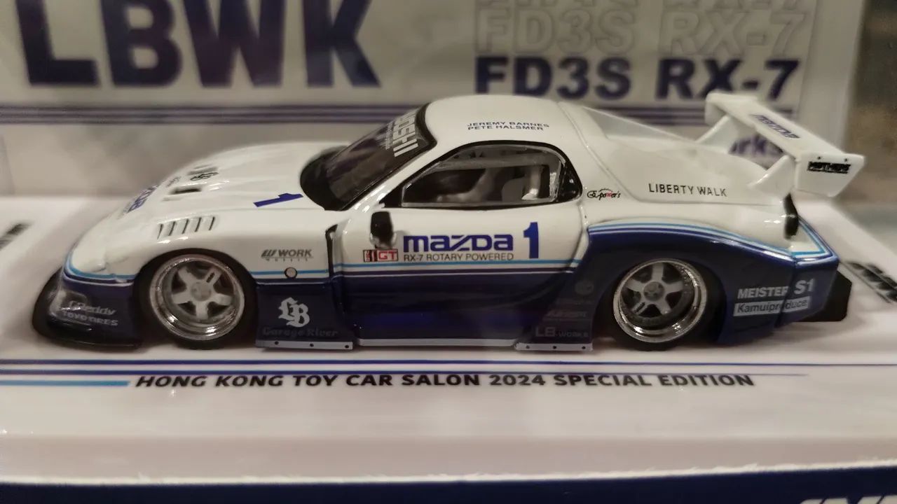 INNO64 LBWK Mazda RX-7 FD3S LB-Super Silhouette 2024 HK Toy Car