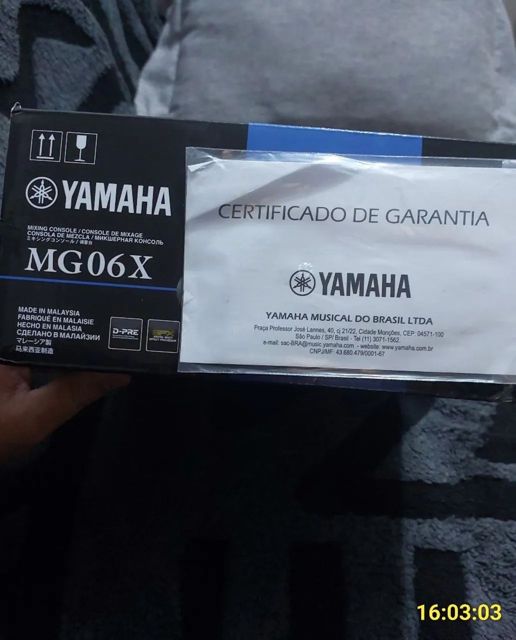 Mesa Yamaha Mg06x Nova - Foto 4