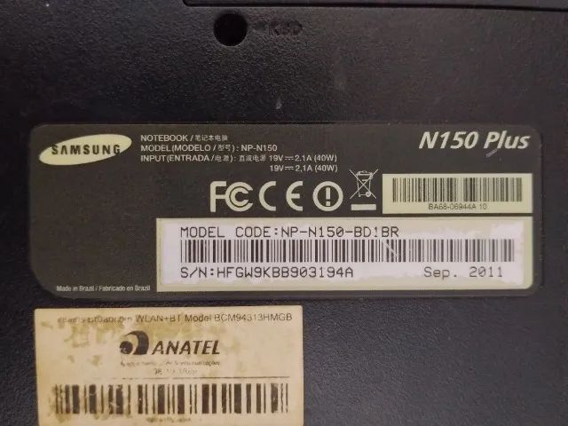 Notebook samsung N150 PLUS - Foto 3