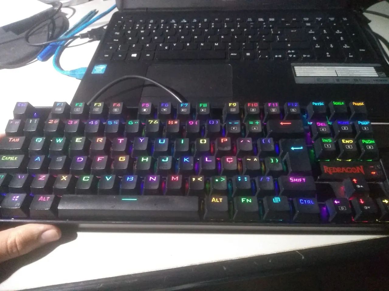 Teclado red-Dragon gamer - Foto 5