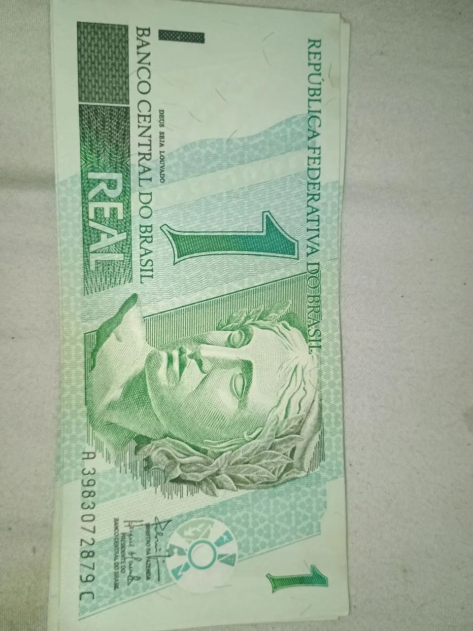 Cédulas de Real 1 e 10 reais (polímero) - Foto 4