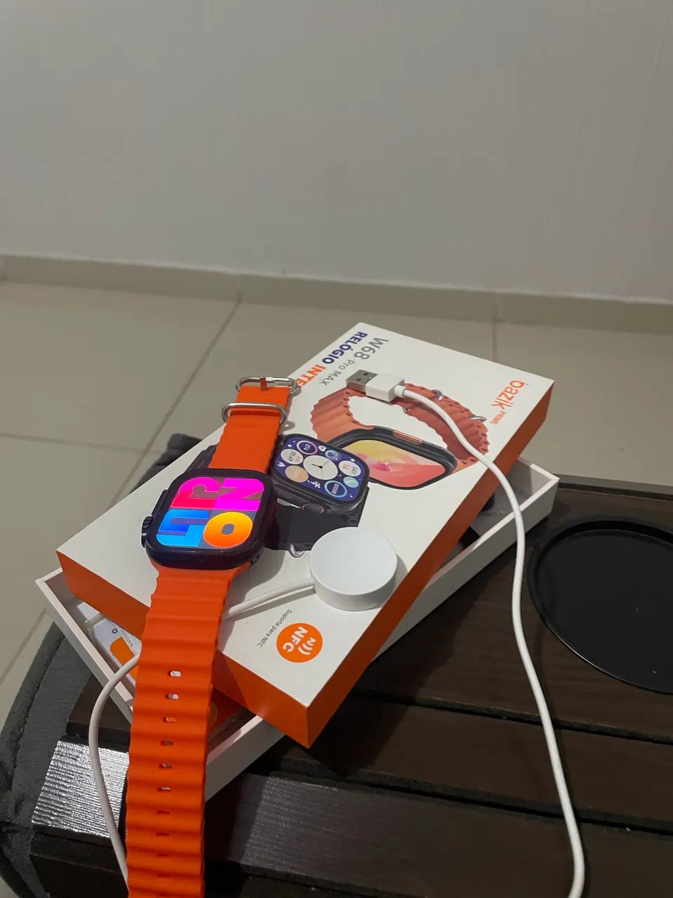 Relógio inteligente W68 pro max 