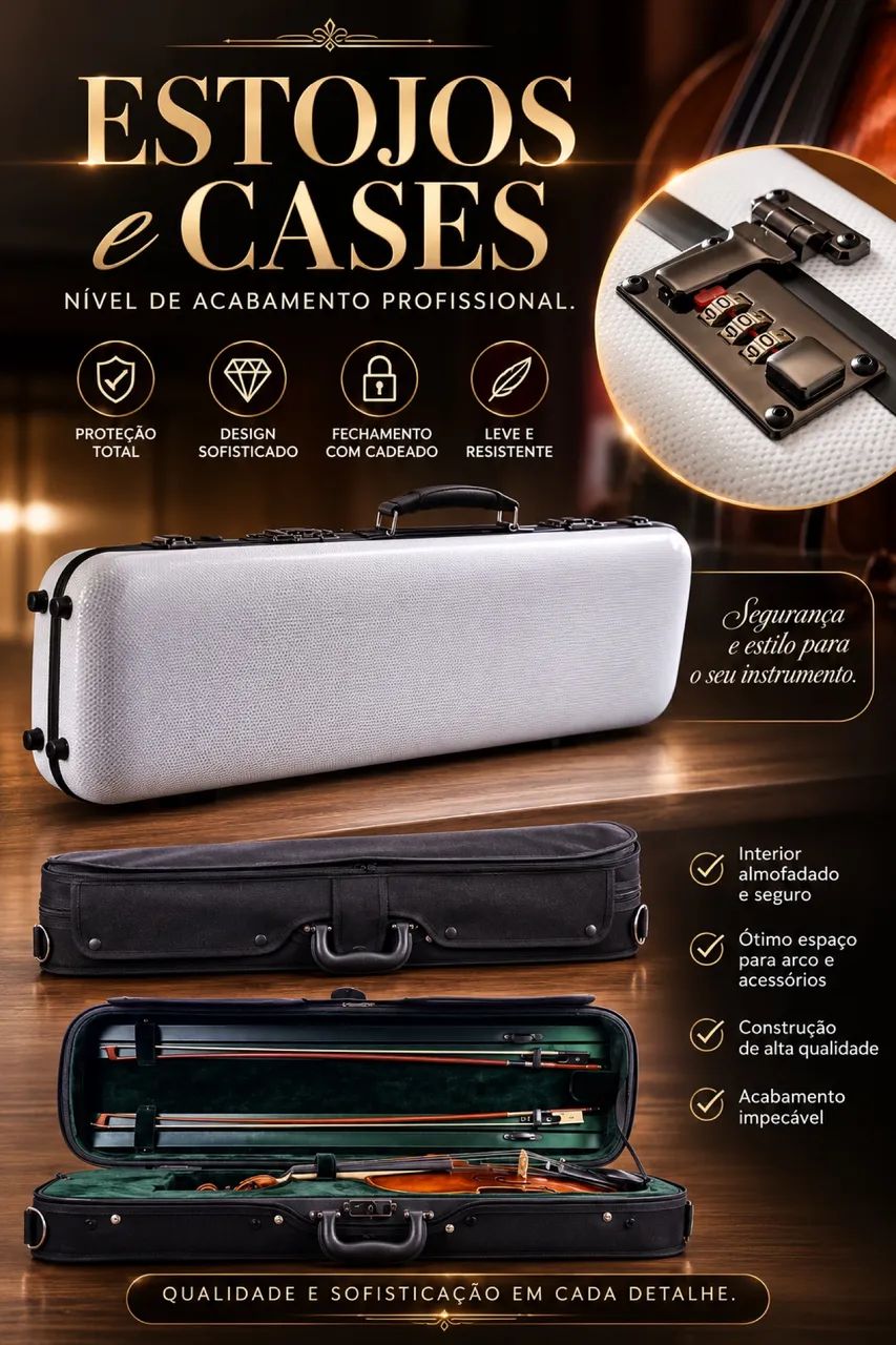 Violinos - Cases - Foto 2