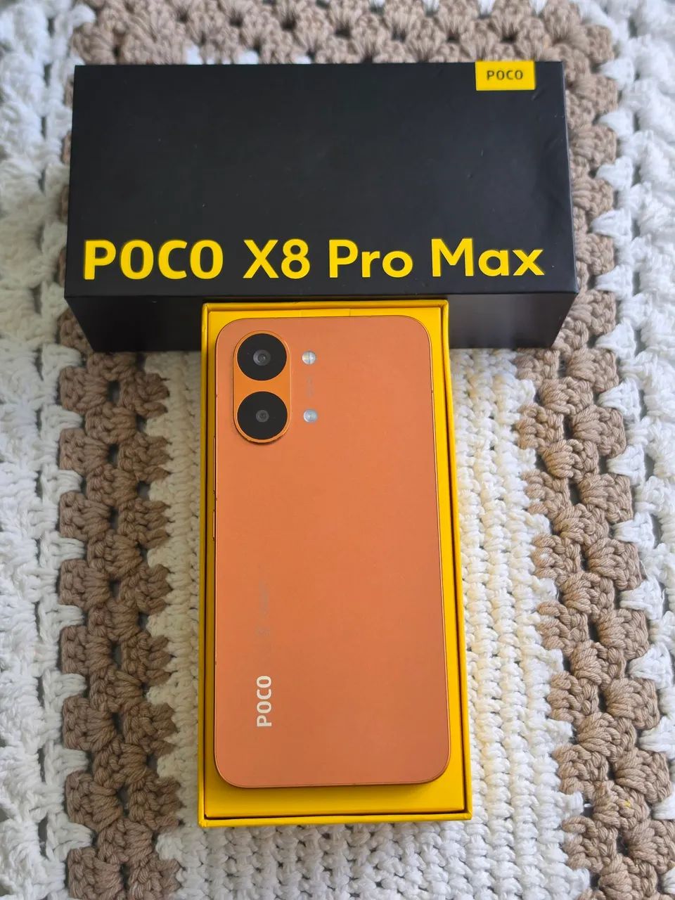 POCO X8 PRO MAX 512GB 12GB LARANJA  - Foto 3
