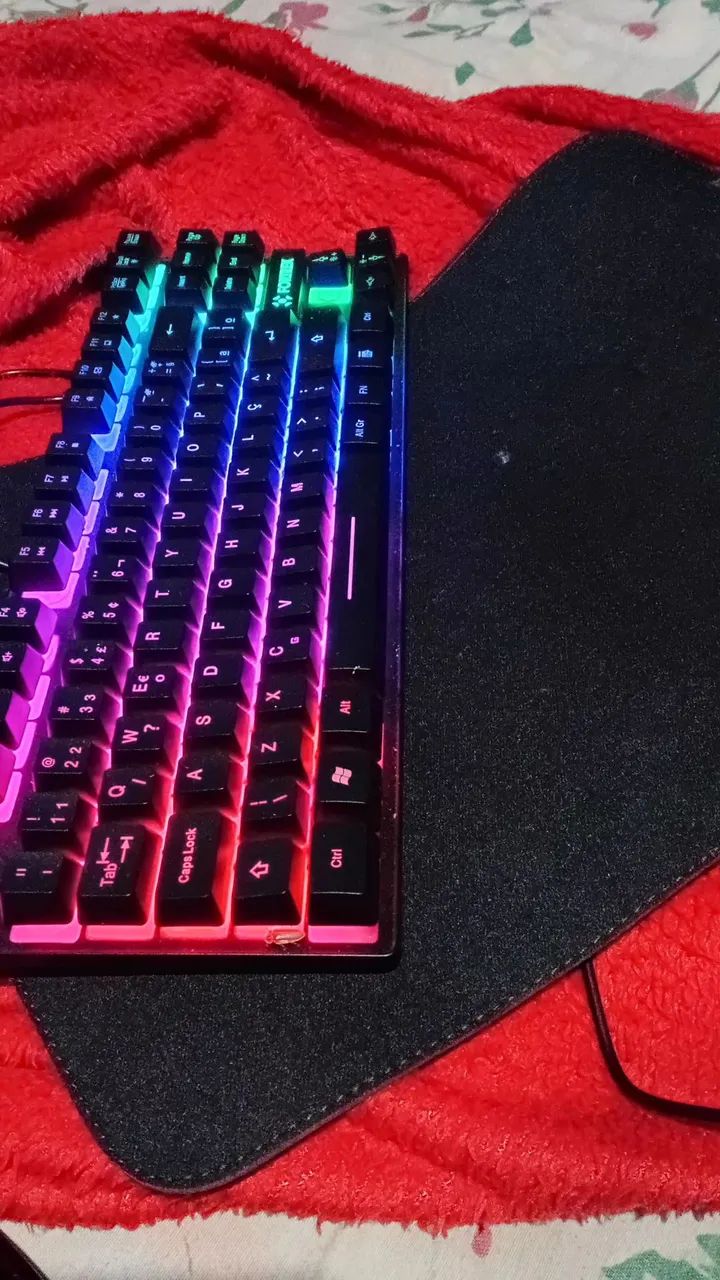 Teclado 80% e MousePad - Foto 3