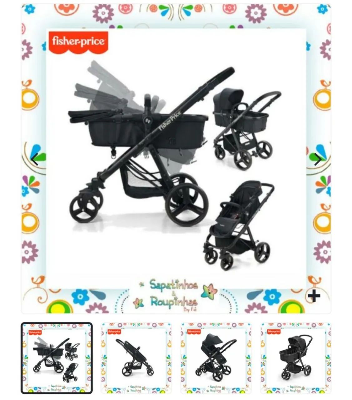 Carrinho de bebê  - Foto 4