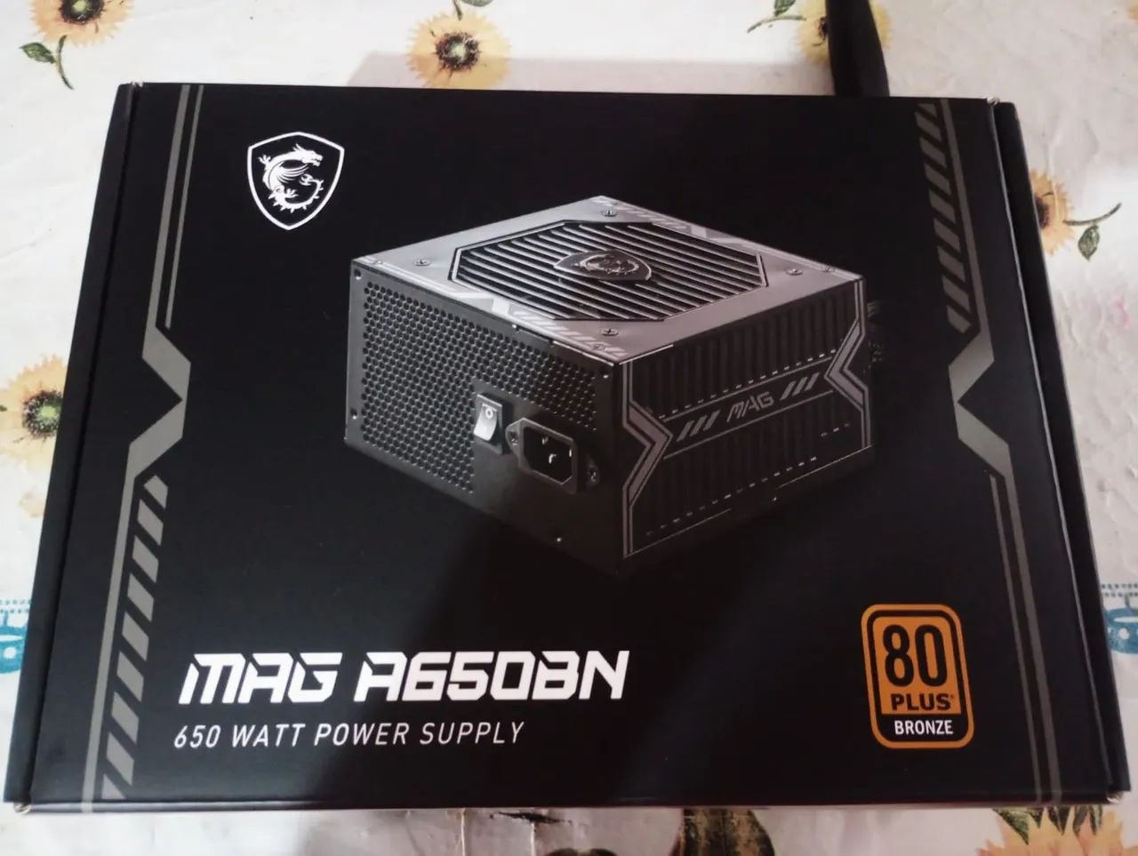 Fonte MSI MAG A650BN Novinha
