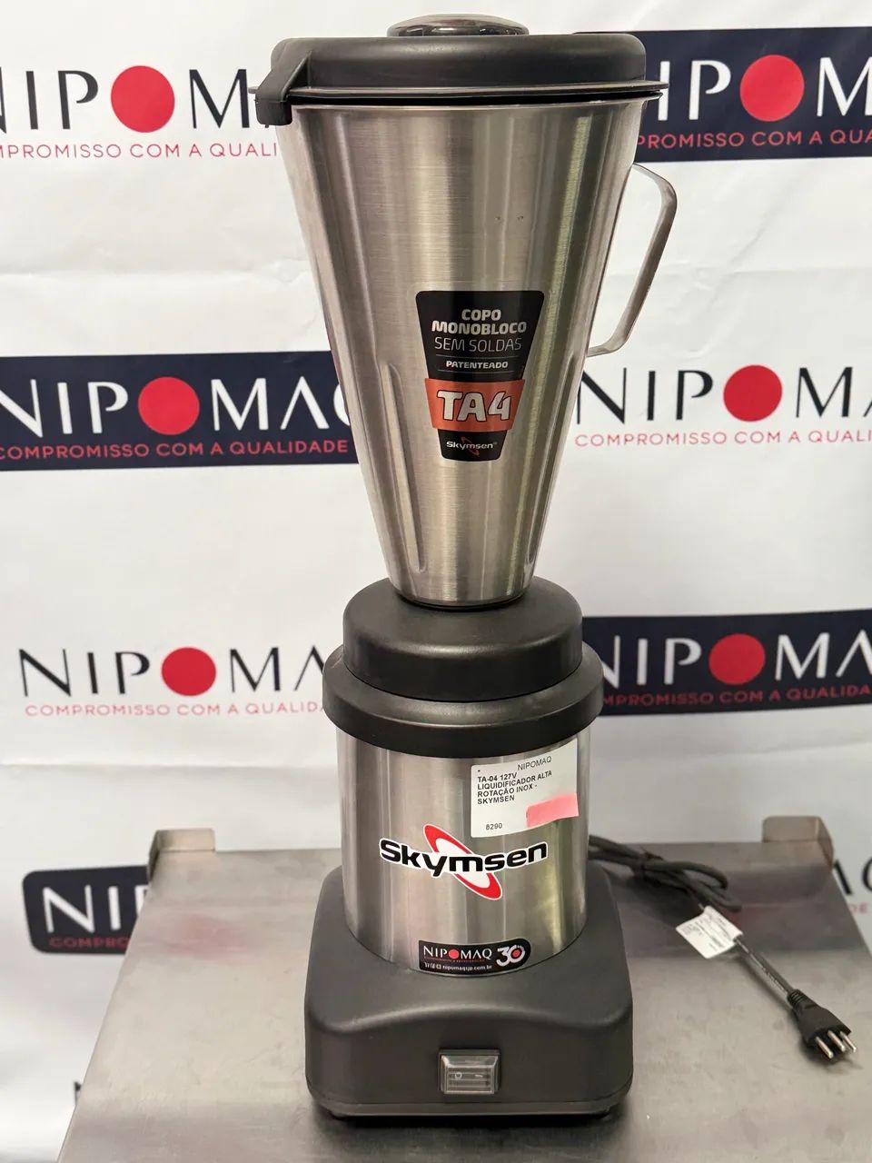 TA-04 LIQUIDIFICADOR ALTA ROTAÇÃO INOX - SKYMSEN