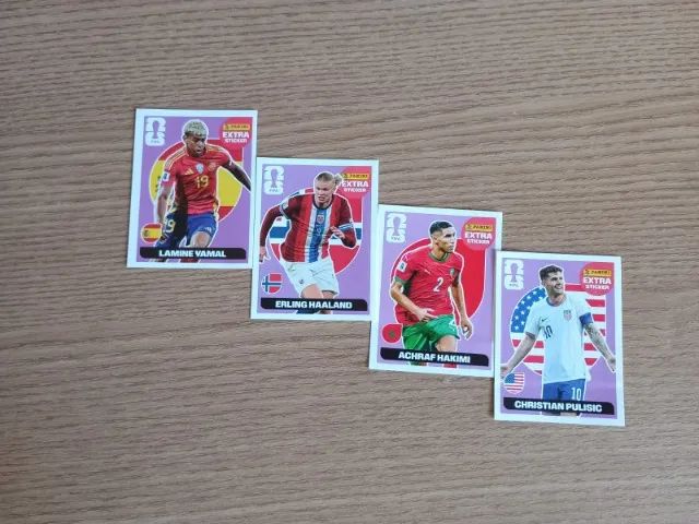 Figurinhas Legends Copa 26