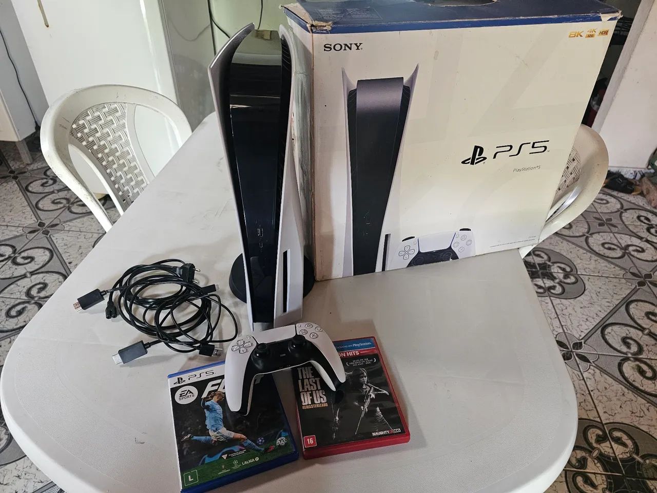 Ps5 com leitor de disco - Foto 2