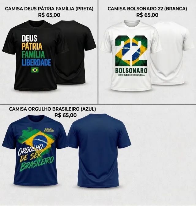 Camiseta da Direta