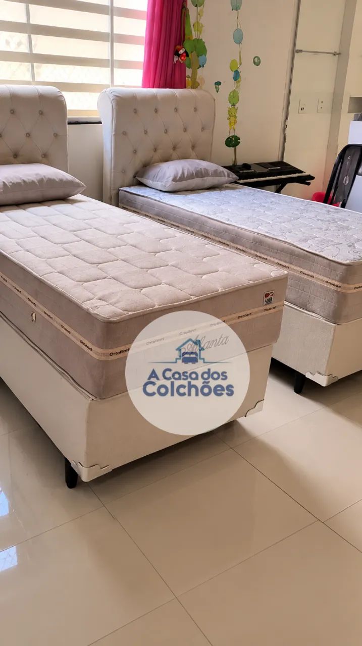 Cama box confortável com parcelas facilitadas