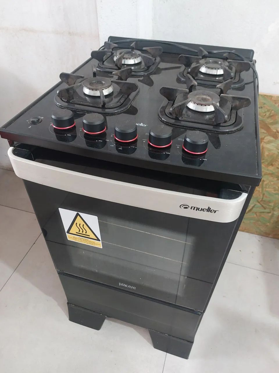 Fogão 4 bocas automático 