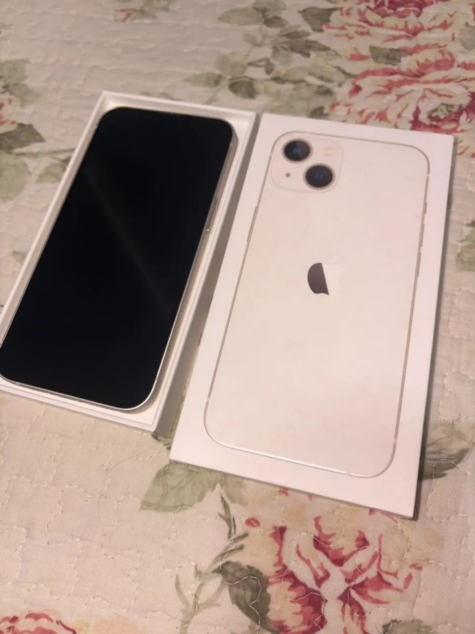 iphone 13 128 gb com cabo usb original, única dona, com nota fiscal e caixa  - Foto 3