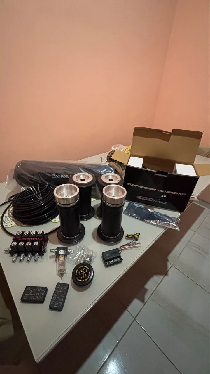 Kit suspensão a ar universal