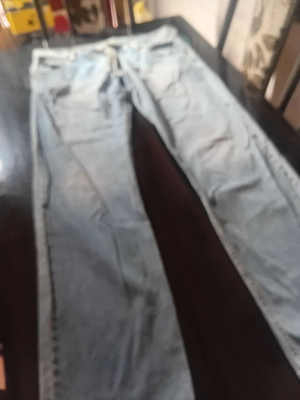 Calça jeans original da Aldeia dos ventos 46 - Foto 2