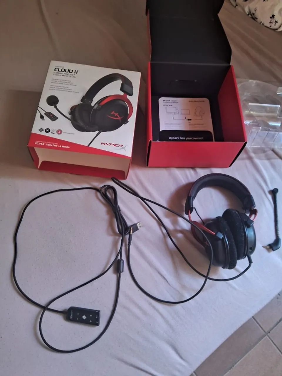Headset HyperX Cloud 2 7.1// leia a descrição - Foto 2