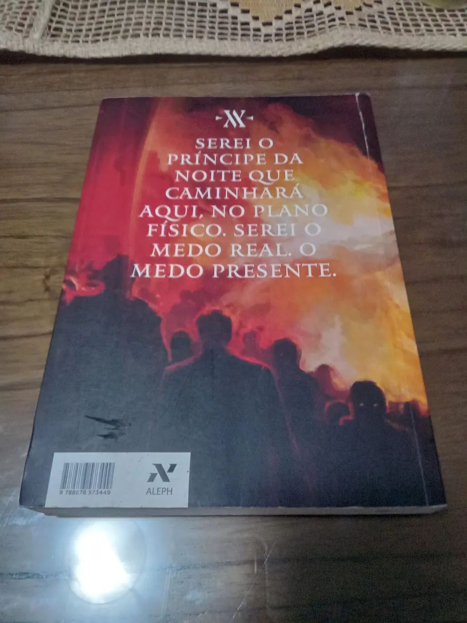 Livro terror Sétimo André Vianco Editora Aleph - Foto 2