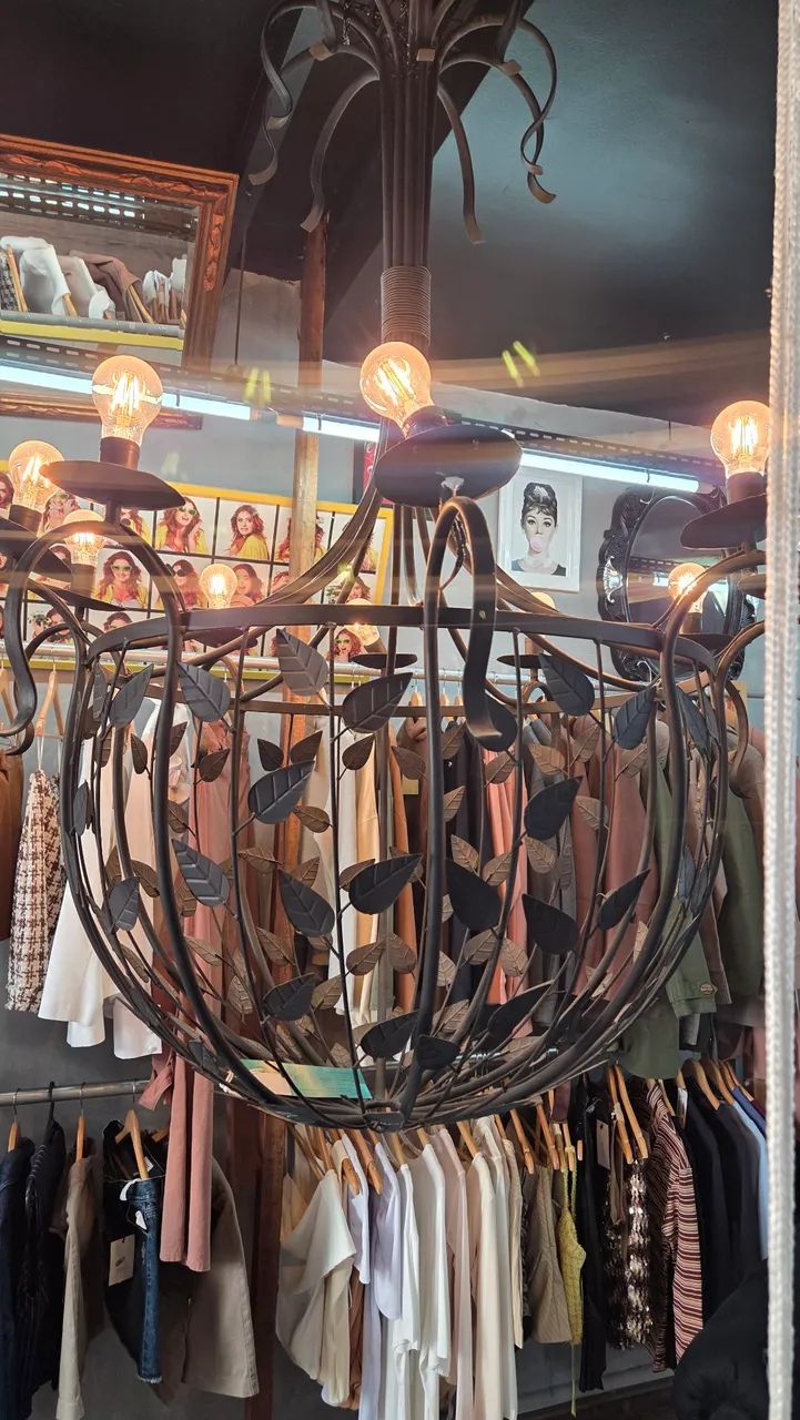 Lustre de ferro  - Foto 2