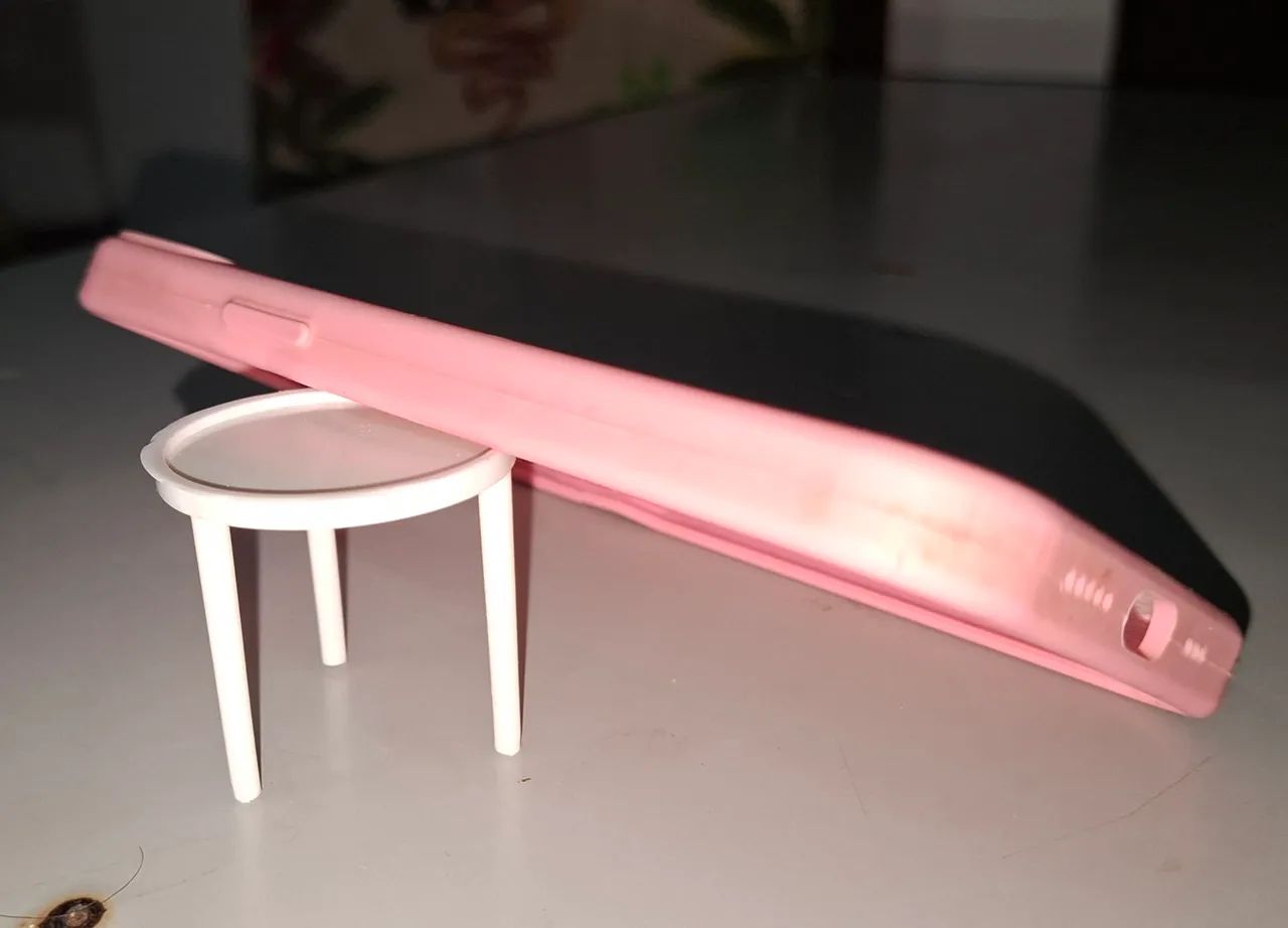 Capinha para iPhone 13 rosa de silicone!!! - Foto 3