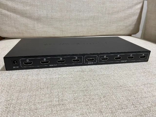 Splitter Hdmi 1 X 8 - 4k Multiplas Portas Hdmi 1.4 1080p - Foto 2