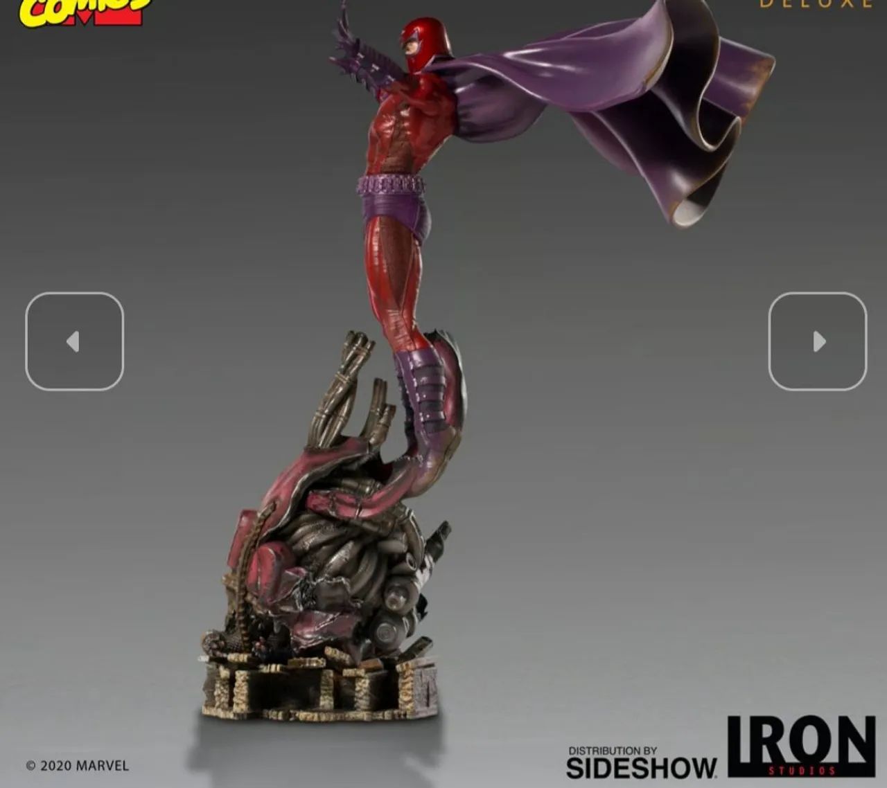 Diorama Magneto Deluxe Iron Studios X-Men - Foto 3