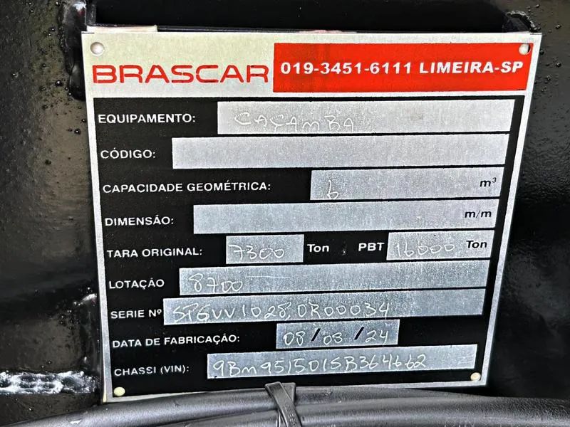 ATEGO 1719 BASCULANTE - Foto 7