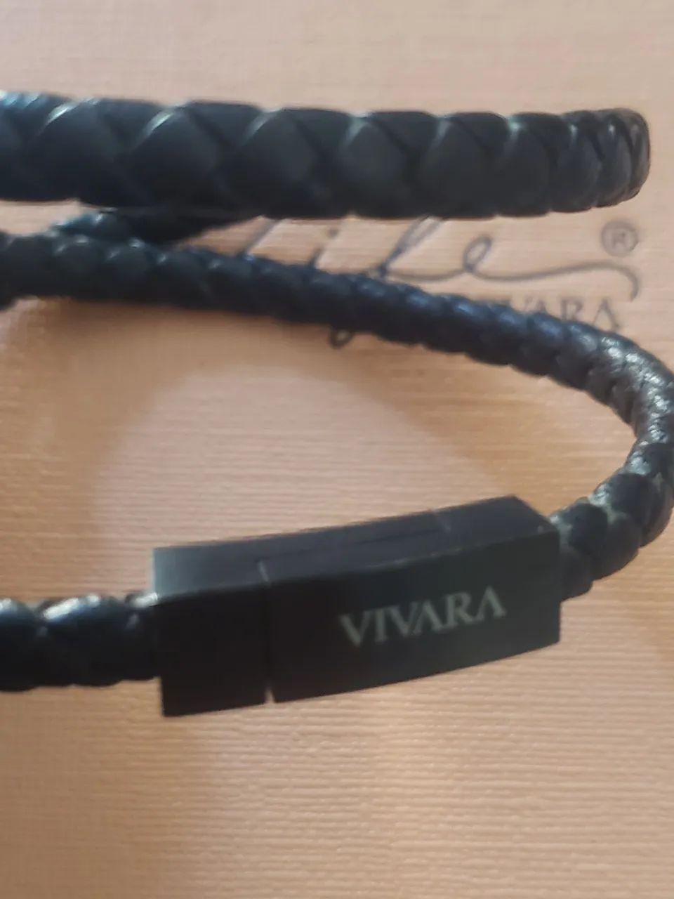 Pulseira de couro Vivara Life - Foto 3