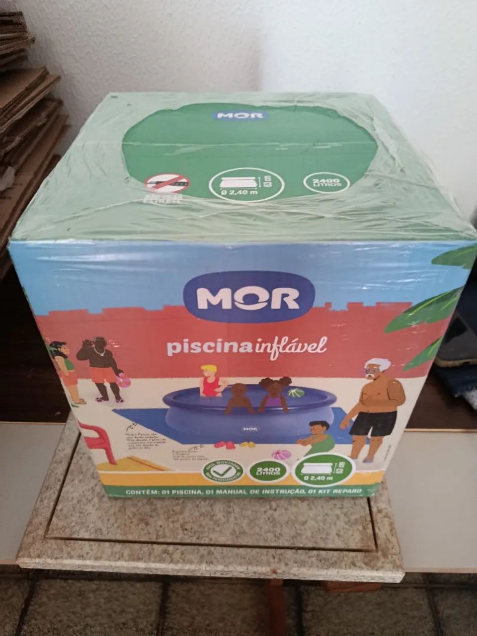 Piscina inflável MOR - Foto 5