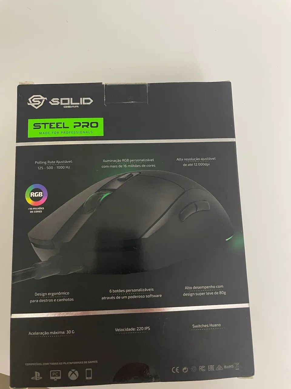 Mouse gamer Solid Gear (Lacrado) - Foto 2
