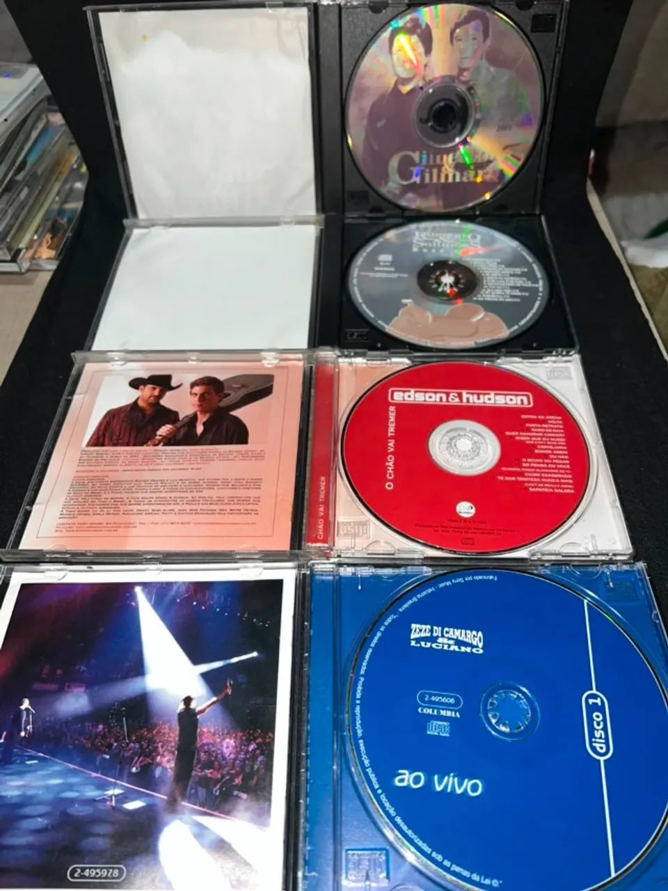 Lote Com 7 CDs Sertanejo Clássico e Romântico - João Paulo e Daniel, Zezé Di Camargo e Luc - Foto 4