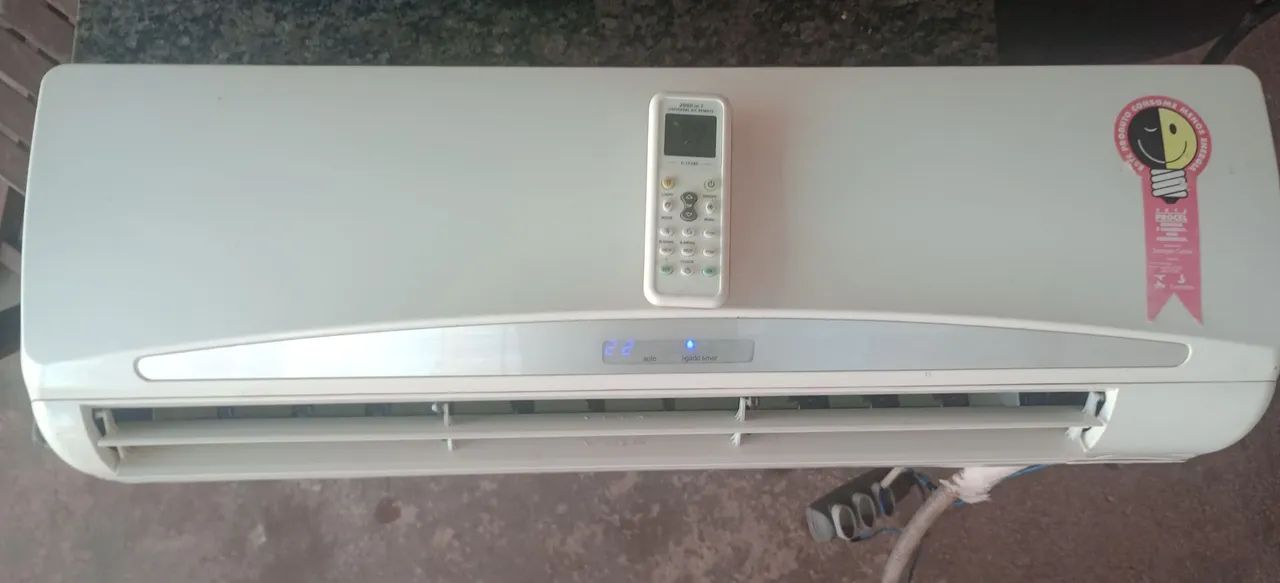 Evaporadora 12 mil BTUs funcionando perfeitamente 