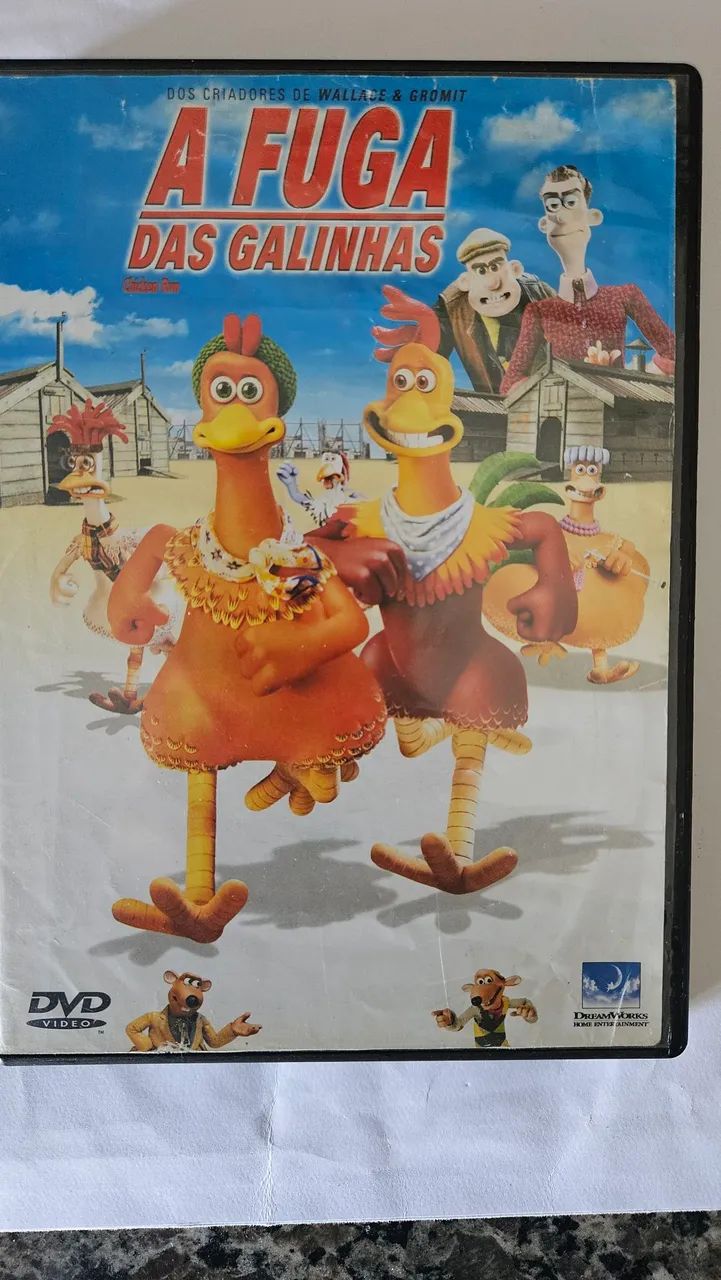 DVD A fuga das galinhas original .