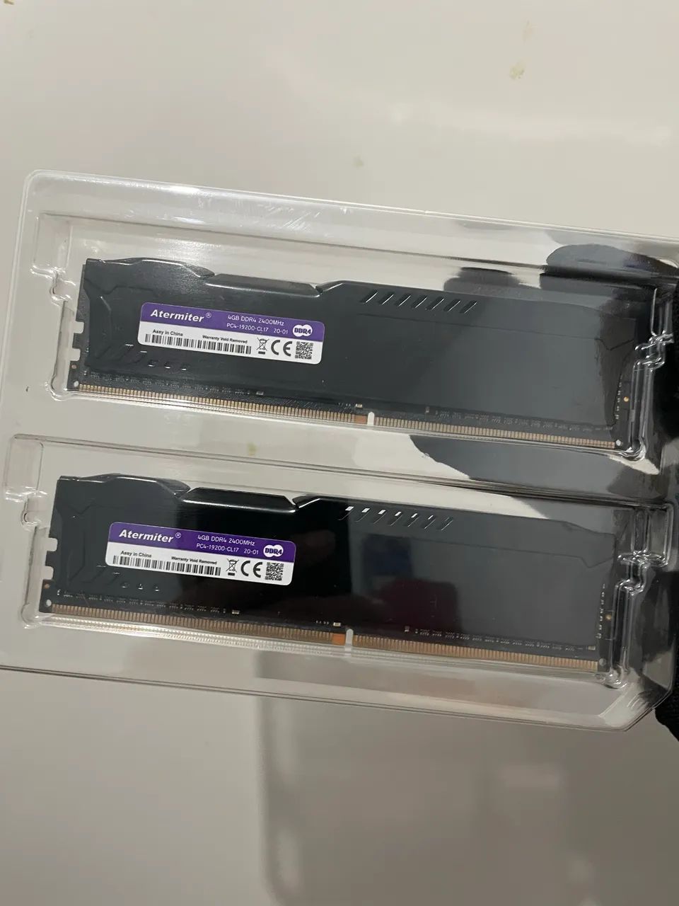 Placa mãe b450 lacrada + 2x4 de ram ddr4  - Foto 5