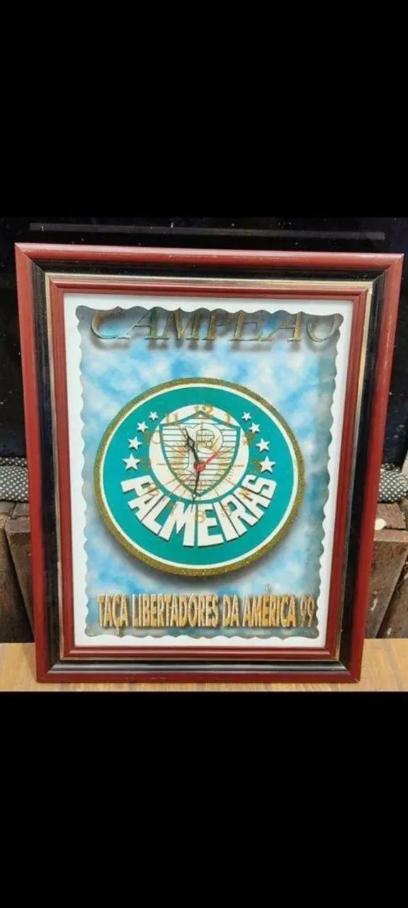Quadro do Palmeiras Vintage (Libertadores 99)